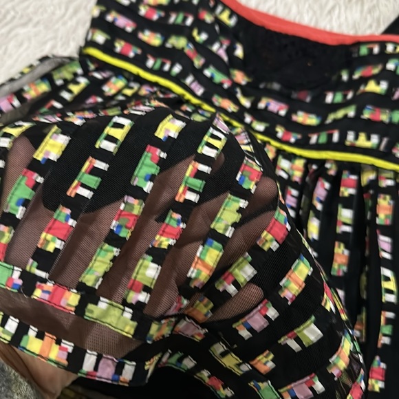 Cynthia Cynthia steffe multicolored summer top size 8 - Picture 5 of 8